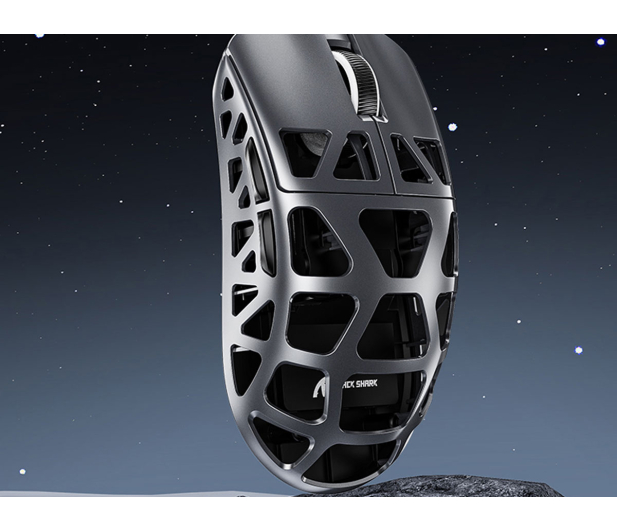 Attack Shark R3 Magnesium Alloy 8kHz/26kDPI PAW3395 srebrna - 1545126 - zdjęcie 4